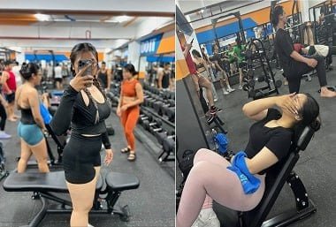 Nứng lồn địt nhau nát lồng cùng cô gymer nóng bỏng