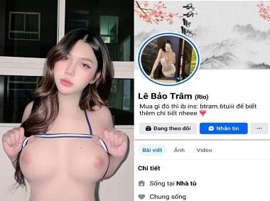 Lê Bảo Trâm d*mm với ba thằng anh cu to