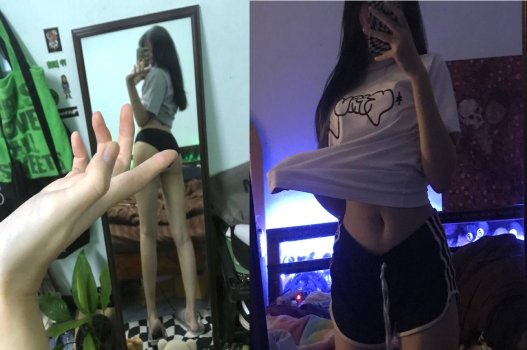 Người yêu chân dài thích nằm trên giường