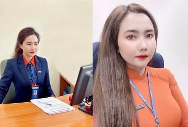 Nhân viên ngân hàng BJ vẫn mỉm cười tươi tắn